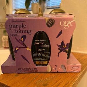 Purple Toning Shampoo - 3 Pack